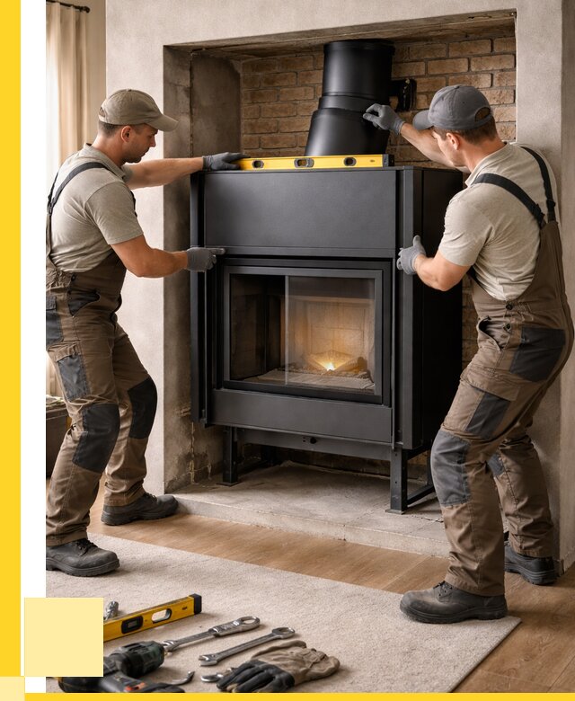 Установка каминных топок в Биробиджане под ключ от 18248 р. | ЭриданБрб