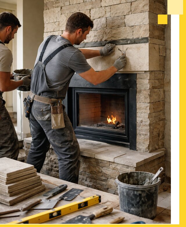 Проектирование и установка открытых каминов в Биробиджане