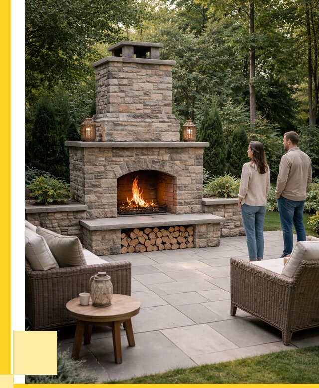 Уличные камины из кирпича в Биробиджане от 152070 р. | ЭриданБрб