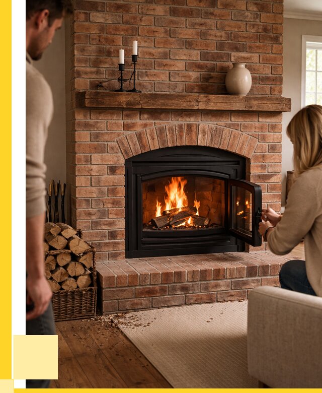 Кирпичные камины под ключ в Биробиджане от 152070 р. | ЭриданБрб