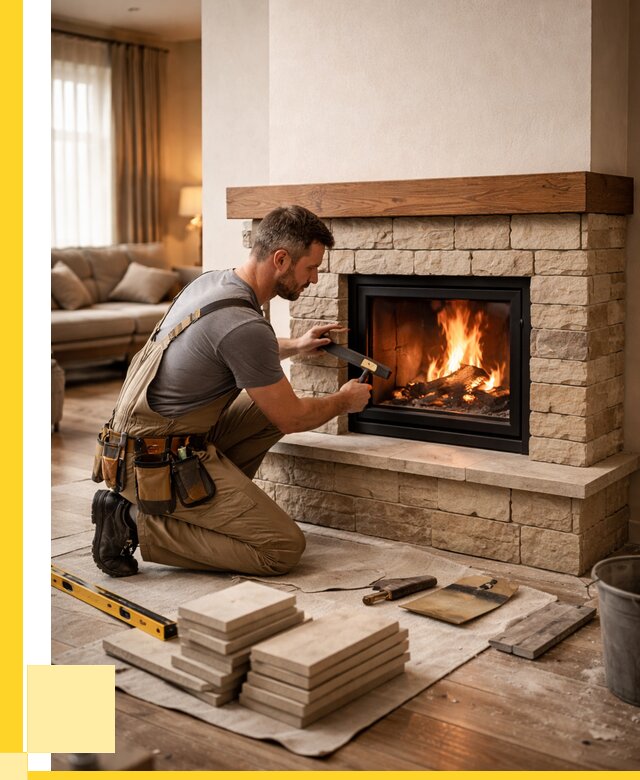 Строительство каминов в Биробиджане от 152070 р., ЭриданБрб - под ключ