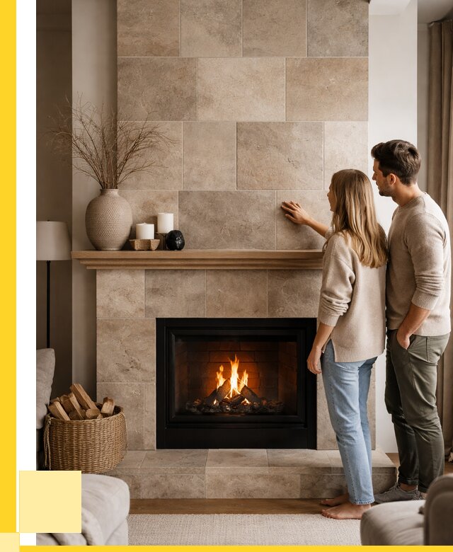 Облицовка каминов керамогранитом в Биробиджане от 4562 р. | ЭриданБрб