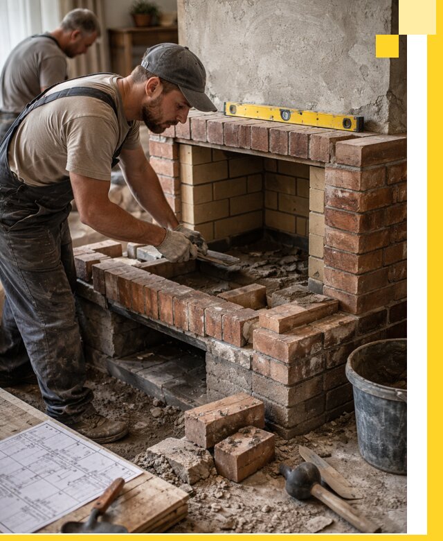 Изготовление и установка каминопечей под ключ в Биробиджане