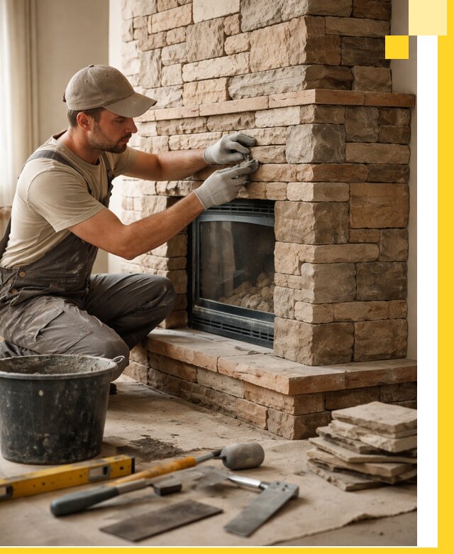 Проектирование и установка печей-каминов под ключ в Биробиджане