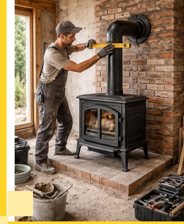 Монтаж печей установка банной печи в Биробиджане от 15207 р. | ЭриданБрб