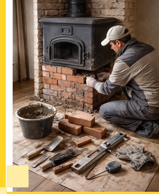 Ремонт печей в Биробиджане от 12166 р., услуги печника ЭриданБрб