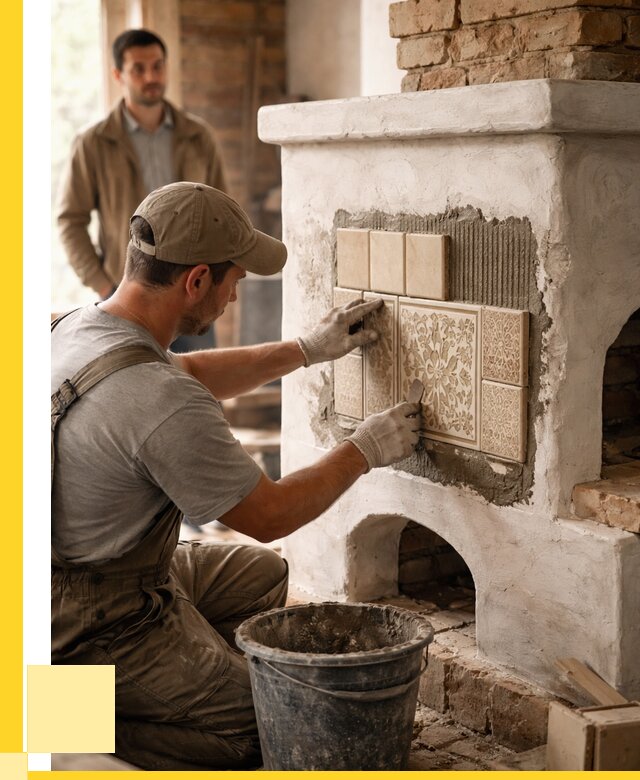 Отделка печей и банных печей в Биробиджане от 35483 р. | ЭриданБрб