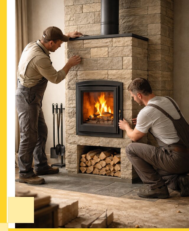 Дровяные кирпичные печи в Биробиджане от 45621 р. | ЭриданБрб