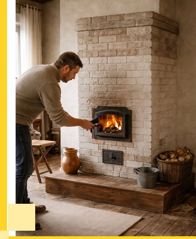 Печь голландка из кирпича в Биробиджане от 86173 р. | ЭриданБрб