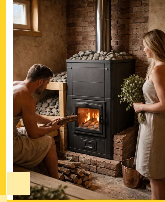 Кирпичная печь для бани на заказ в Биробиджане от 55759 р. | ЭриданБрб