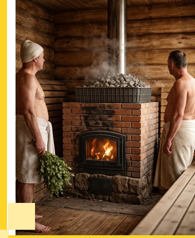 Печи для парной в Биробиджане под ключ от 65897 р. - ЭриданБрб