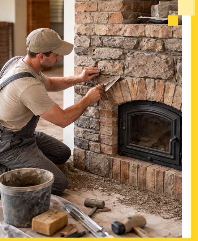 Печи для дома под ключ в Биробиджане, установка и доставка