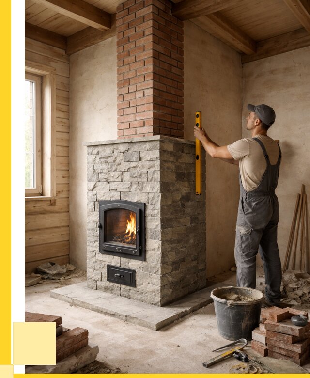 Печи и дымоходы под ключ в Биробиджане от 45621 р., ЭриданБрб