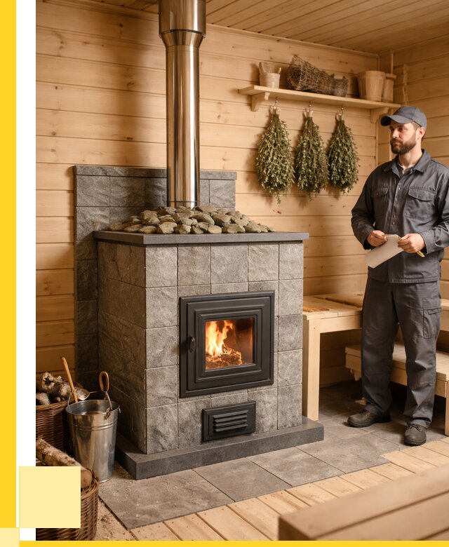 Печи для бани под ключ в Биробиджане от 121656 р. | ЭриданБрб