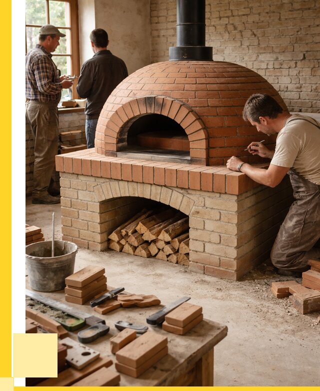 Помпейская печь дровяная для пиццы в Биробиджане | ЭриданБрб от 202760 р.