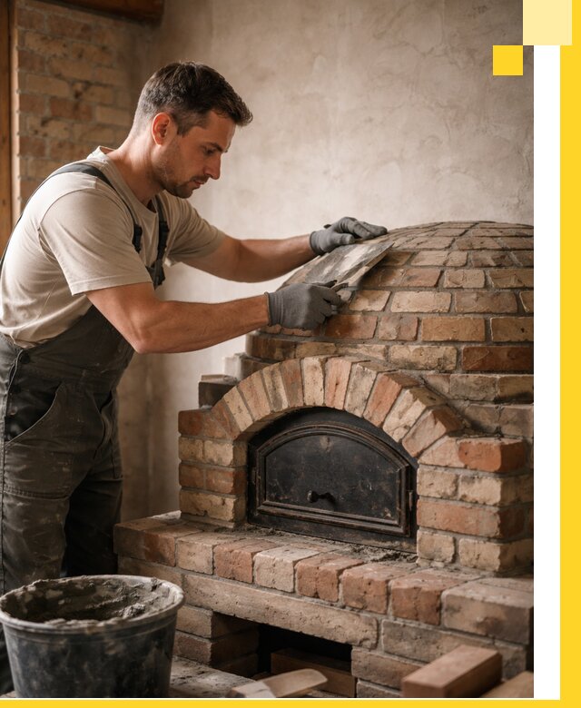 Изготовление и монтаж помпейских печей на заказ в Биробиджане