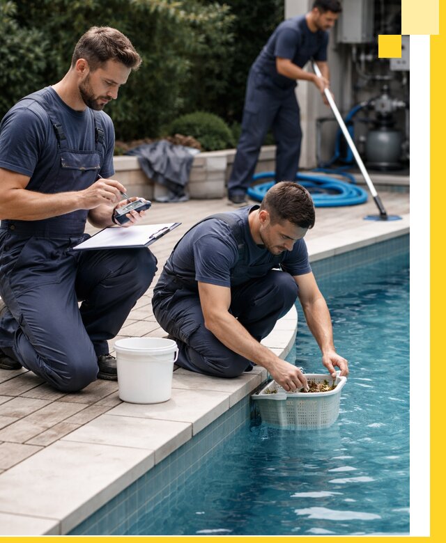 Профессиональное обслуживание бассейнов в Биробиджане под ключ