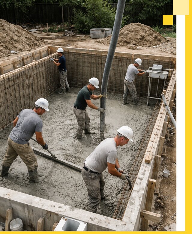 Строительство бетонных бассейнов под ключ в Биробиджане