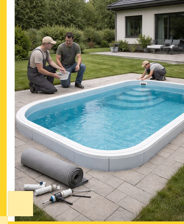 Пластиковый бассейн купить в Биробиджане от 253450 р., ЭриданБрб