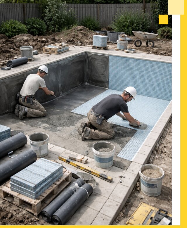 Проектирование и строительство стационарных бассейнов в Биробиджане