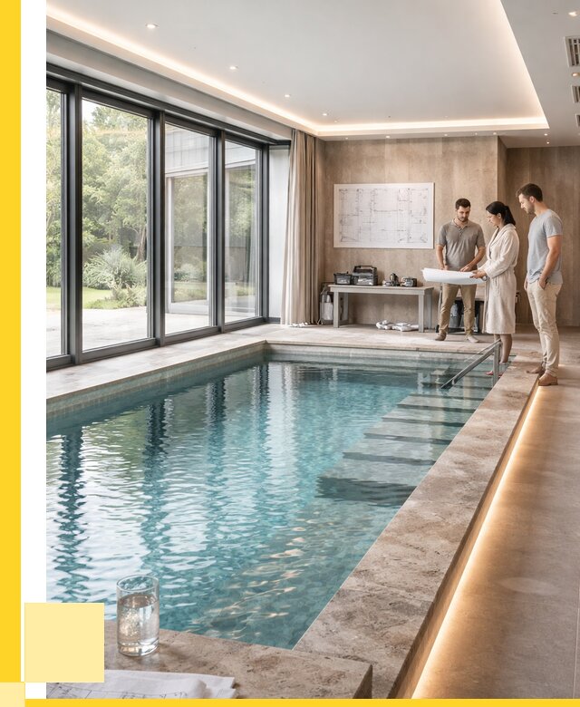 Закрытые бассейны под ключ в Биробиджане от 2534500 р. | ЭриданБрб