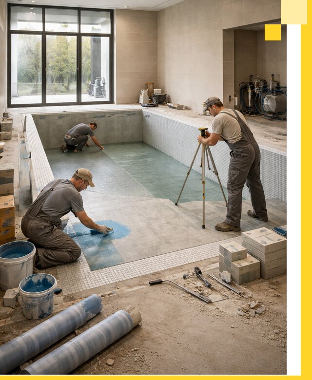 Проект и строительство закрытых бассейнов в Биробиджане под ключ