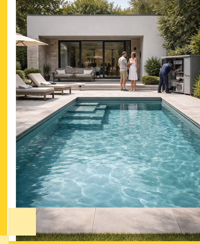 Бассейн в доме в Биробиджане под ключ от 1216560 р. | ЭриданБрб