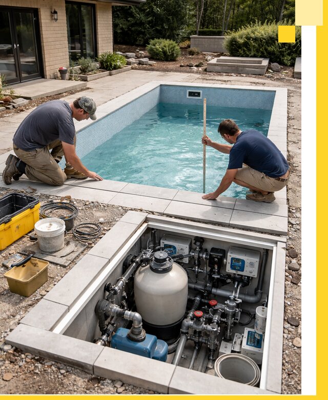 Строительство качественных домашних бассейнов под ключ в Биробиджане