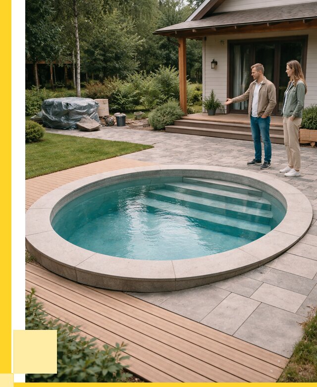 Бассейн на даче под ключ в Биробиджане от 202760 р., ЭриданБрб