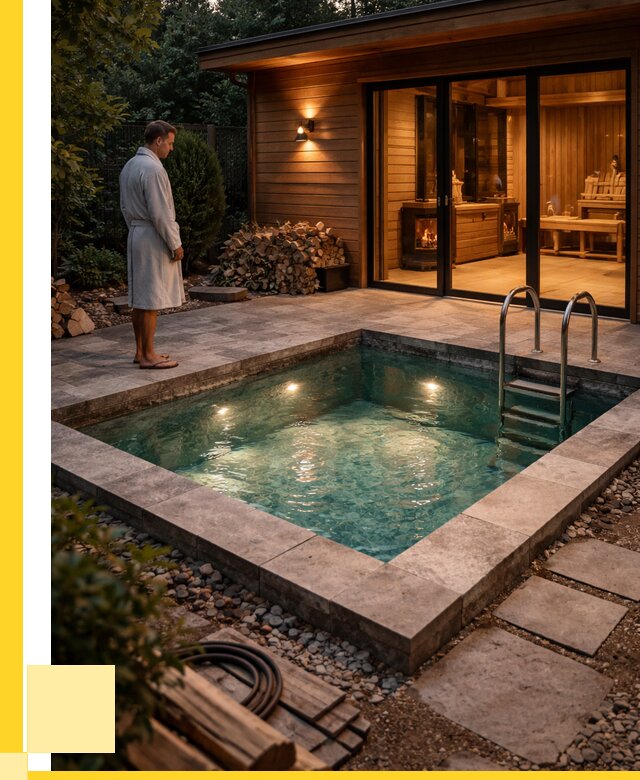 Бани с бассейном под ключ в Биробиджане от 96311 р. | ЭриданБрб