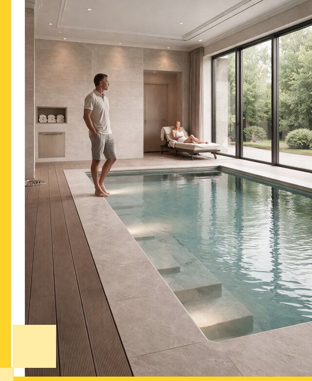 Бассейны в коттедже под ключ в Биробиджане от 1216560 р. | ЭриданБрб