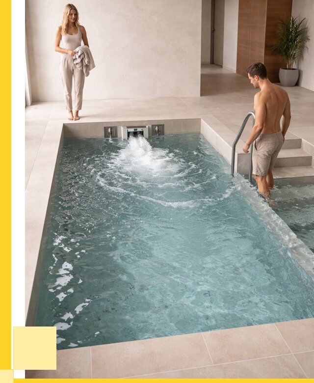 Бассейн с противотоком в Биробиджане от 253450 р. | ЭриданБрб