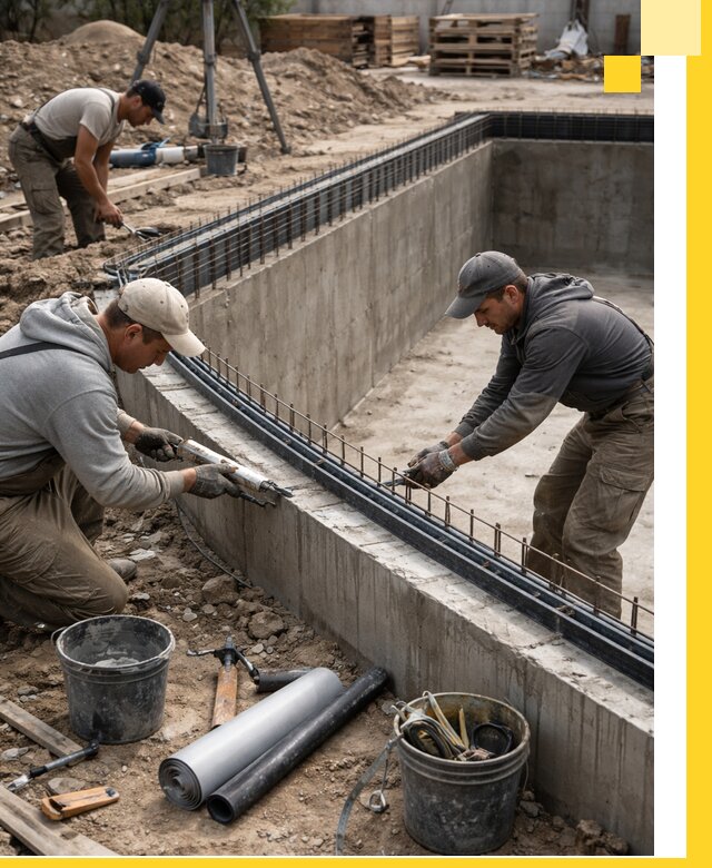 Качественный монтаж чаши бассейна в Биробиджане под ключ с гарантией