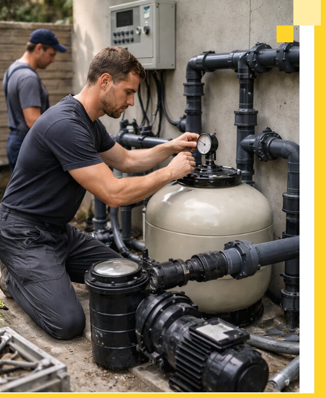 Поставка и монтаж фильтровального оборудования для бассейнов в Биробиджане