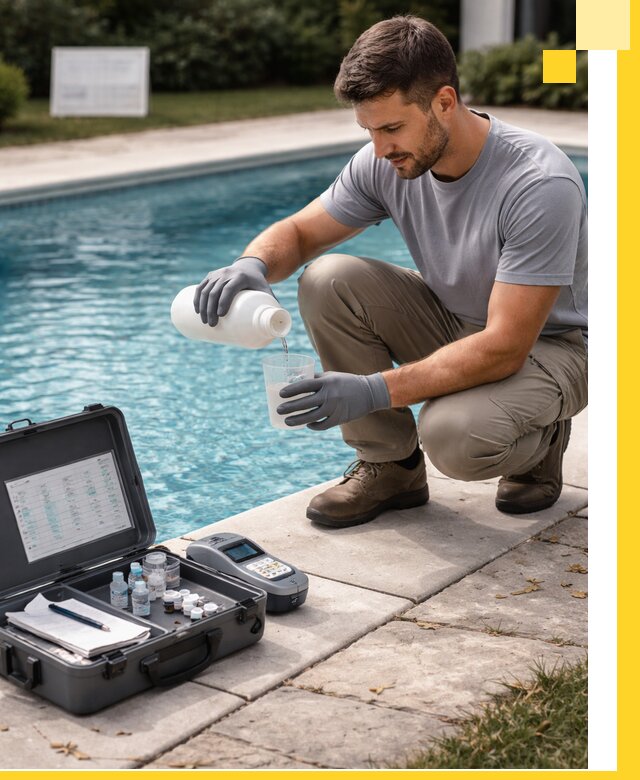 Профессиональная дезинфекция воды в бассейне в Биробиджане