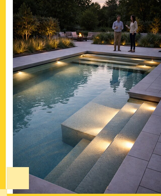 Освещение бассейнов в Биробиджане под ключ от 25345 р. | ЭриданБрб