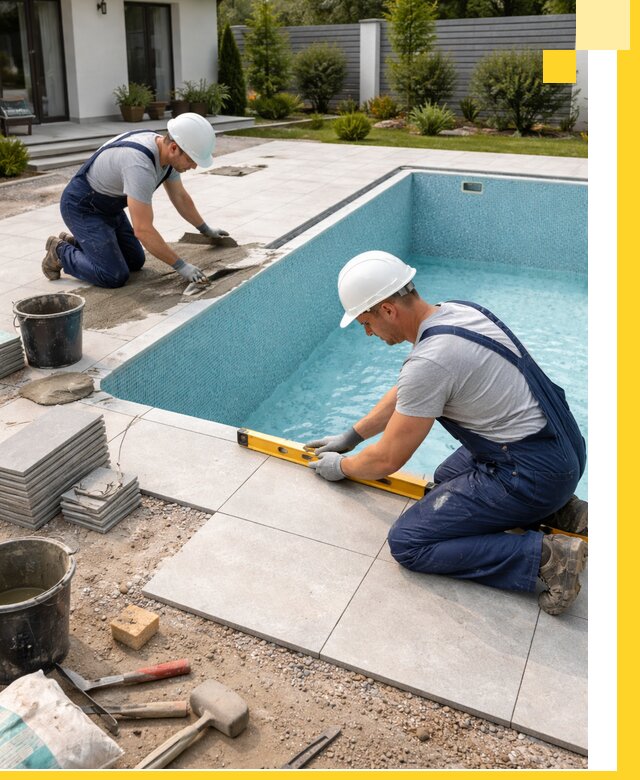 Строительство и монтаж плавательных бассейнов под ключ в Биробиджане