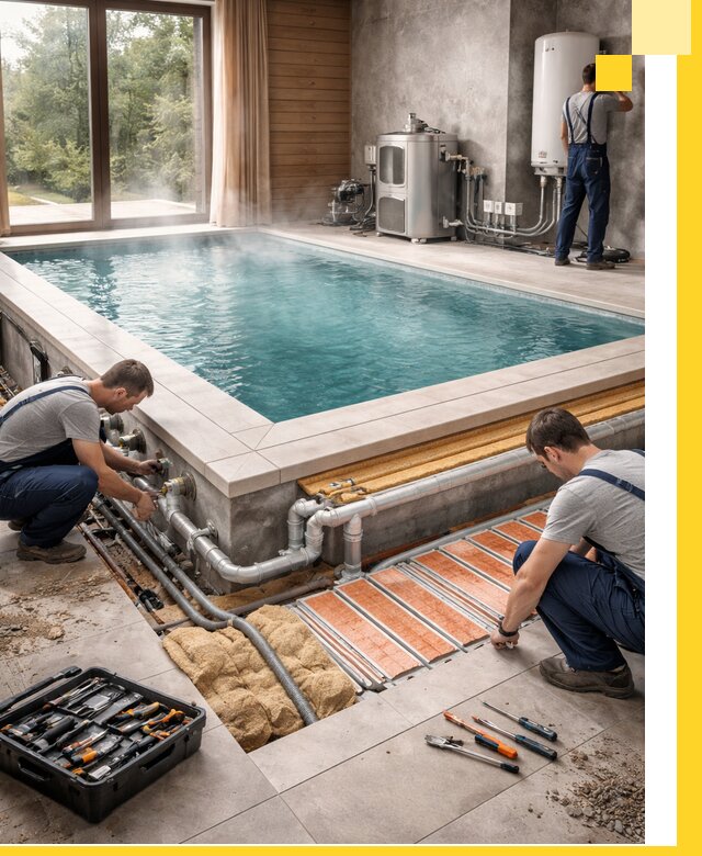 Проектирование и строительство тёплых бассейнов в Биробиджане