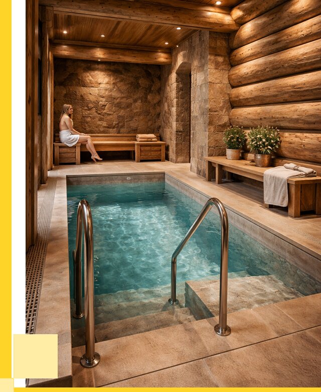 Аренда бани с бассейном в Биробиджане от 1520700 р. | ЭриданБрб