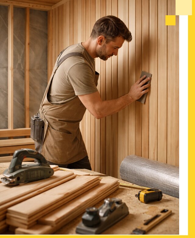 Профессиональная отделка саун и парных под ключ в Биробиджане