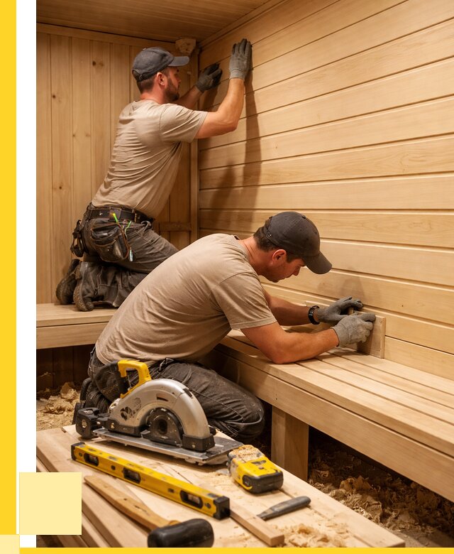 Обшивка саун вагонкой в Биробиджане от 2535 р. | ЭриданБрб