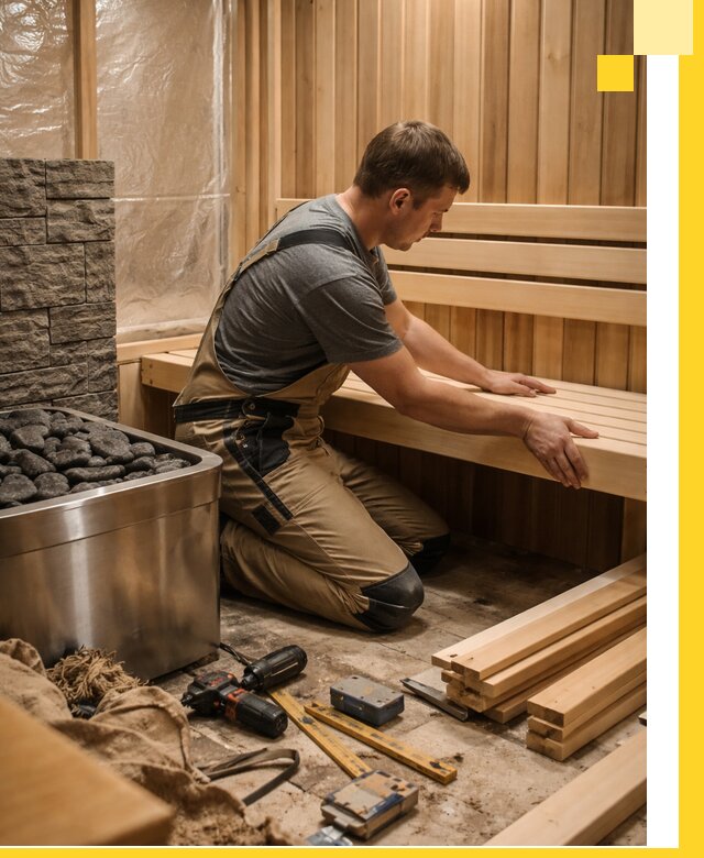 Сауны для дома под ключ с проектированием и монтажом в Биробиджане