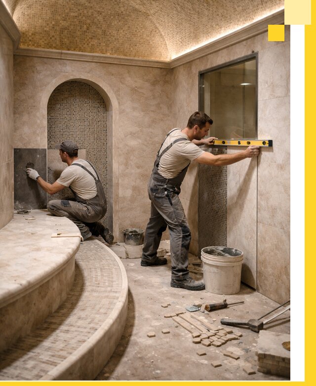 Проектирование и строительство саун с хамамом под ключ в Биробиджане