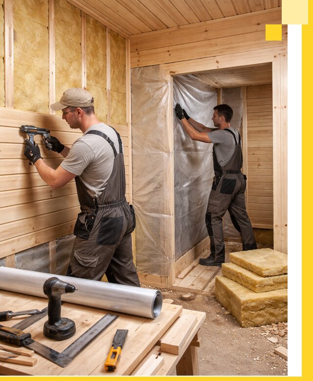 Бани под ключ в Биробиджане с проектом и полным монтажом