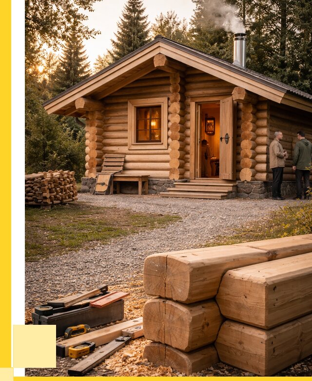 Строительство бань и комплексов в Биробиджане от 456210 р.| ЭриданБрб