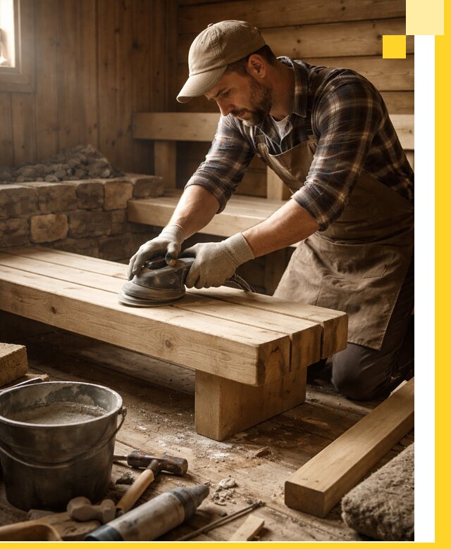 Ремонт бань под ключ в Биробиджане с гарантией качества и сроков