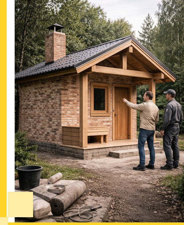 Кирпичные бани и печи в Биробиджане от 354830 р. | ЭриданБрб