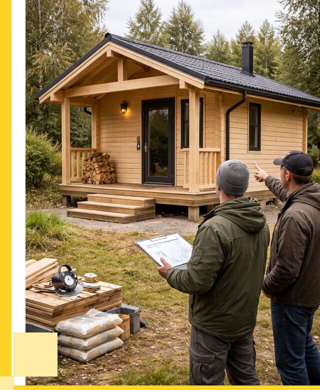 Каркасные бани под ключ в Биробиджане от 304140 р. | ЭриданБрб