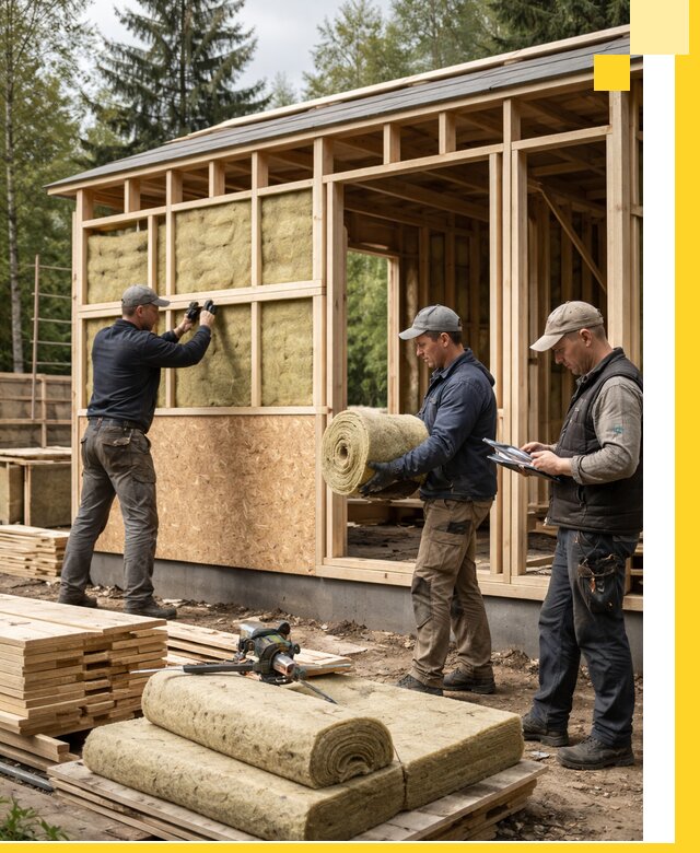 Проектирование и строительство каркасных бань в Биробиджане под ключ