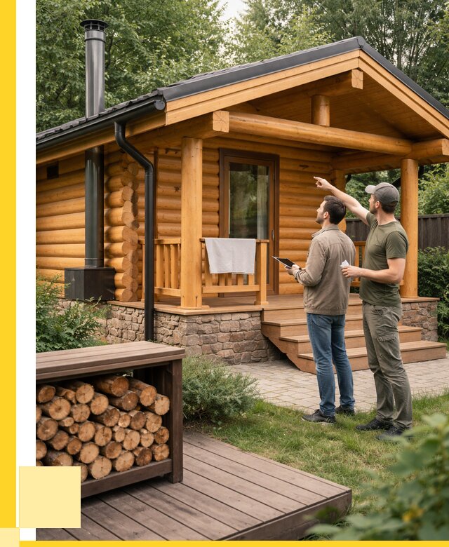 Бани для дачи под ключ в Биробиджане от 253450 р. | ЭриданБрб